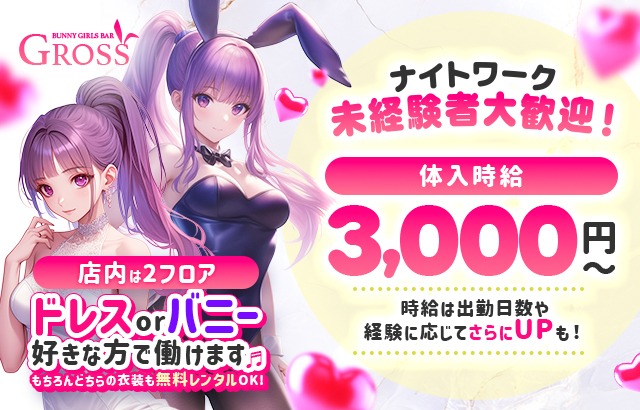 蒲田ガールズバーGROSS(グロス) 求人募集